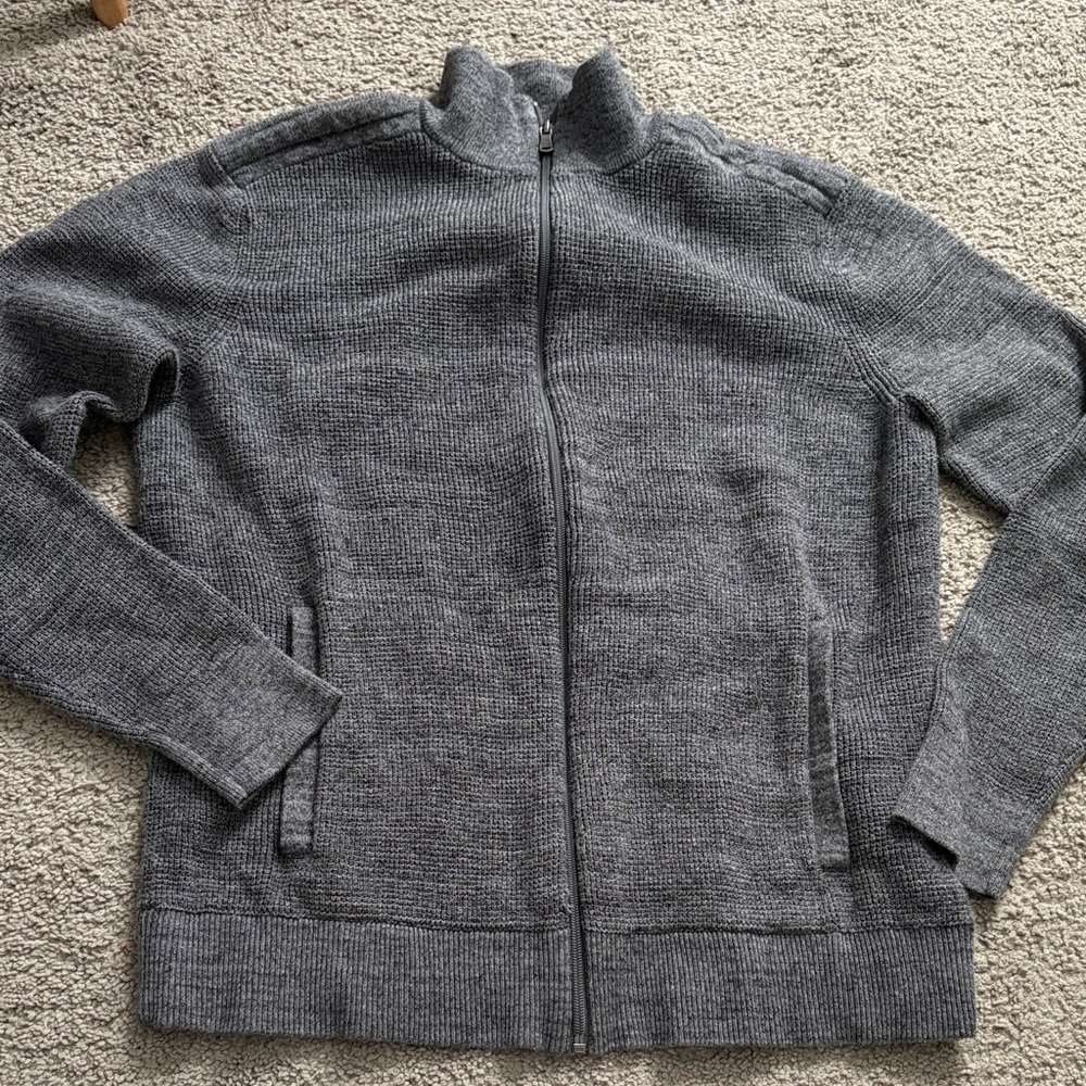 Michael Kors Heather Gray Knit Sweater
